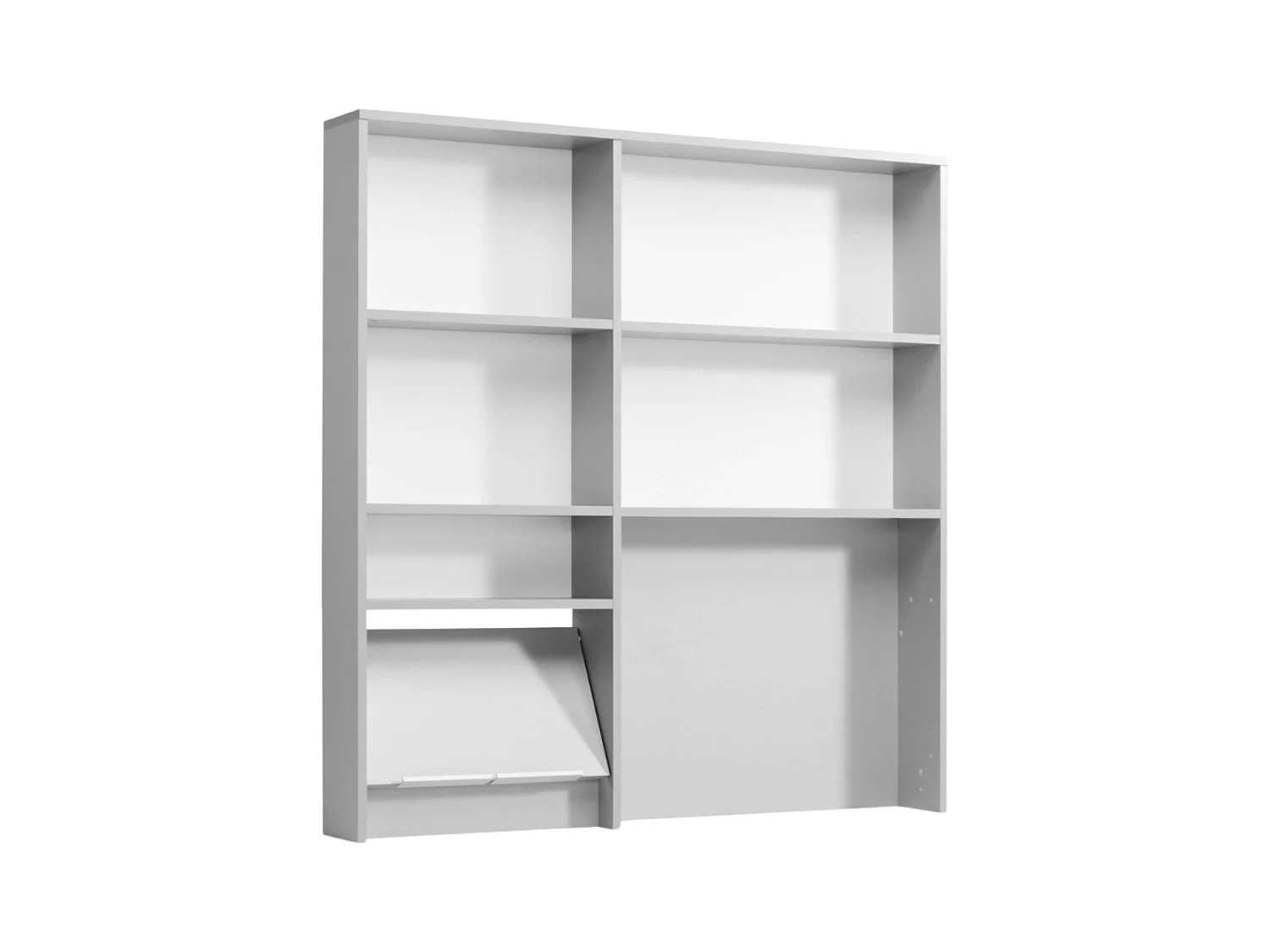 Estantería modular 120 cm cocina EKO gris aluminio moderno