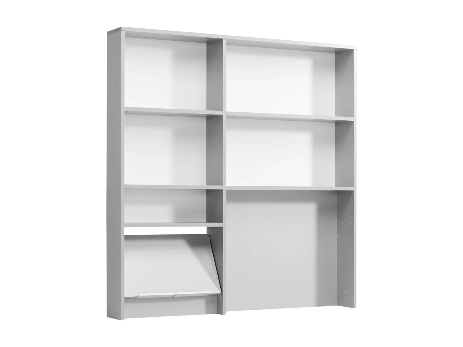 Estantería modular 120 cm cocina EKO gris aluminio moderno