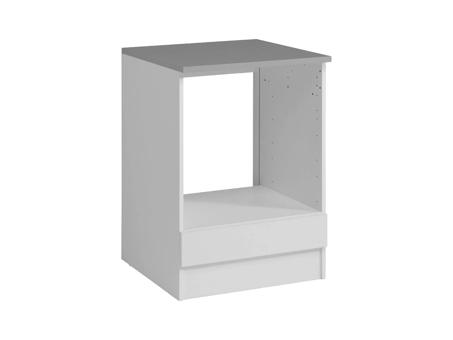 Módulo horno inferior 60 cm EKO cocina modular blanco mate moderno