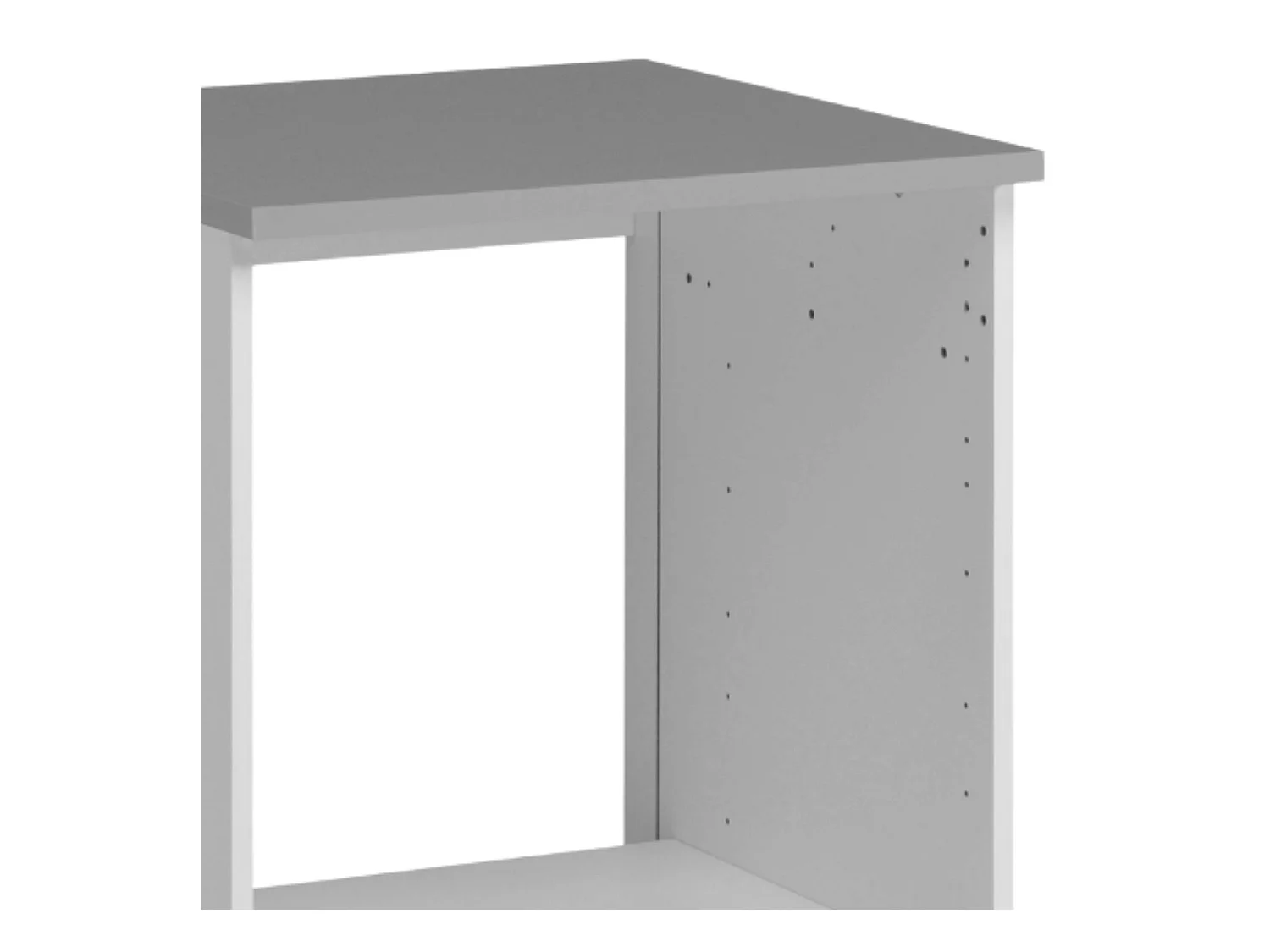 Módulo horno inferior 60 cm EKO cocina modular blanco mate moderno