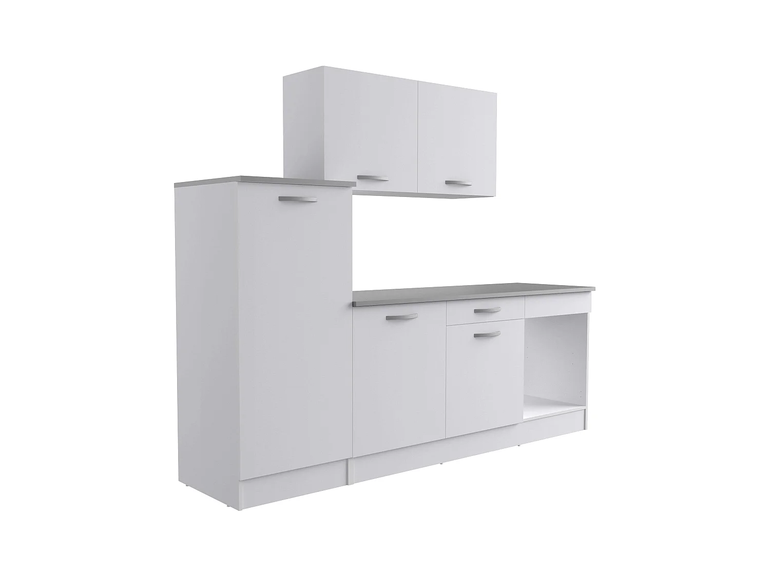 Módulo horno inferior 60 cm EKO cocina modular blanco mate moderno