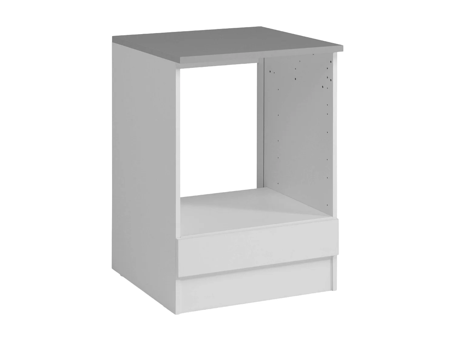 Módulo horno inferior 60 cm EKO cocina modular blanco mate moderno