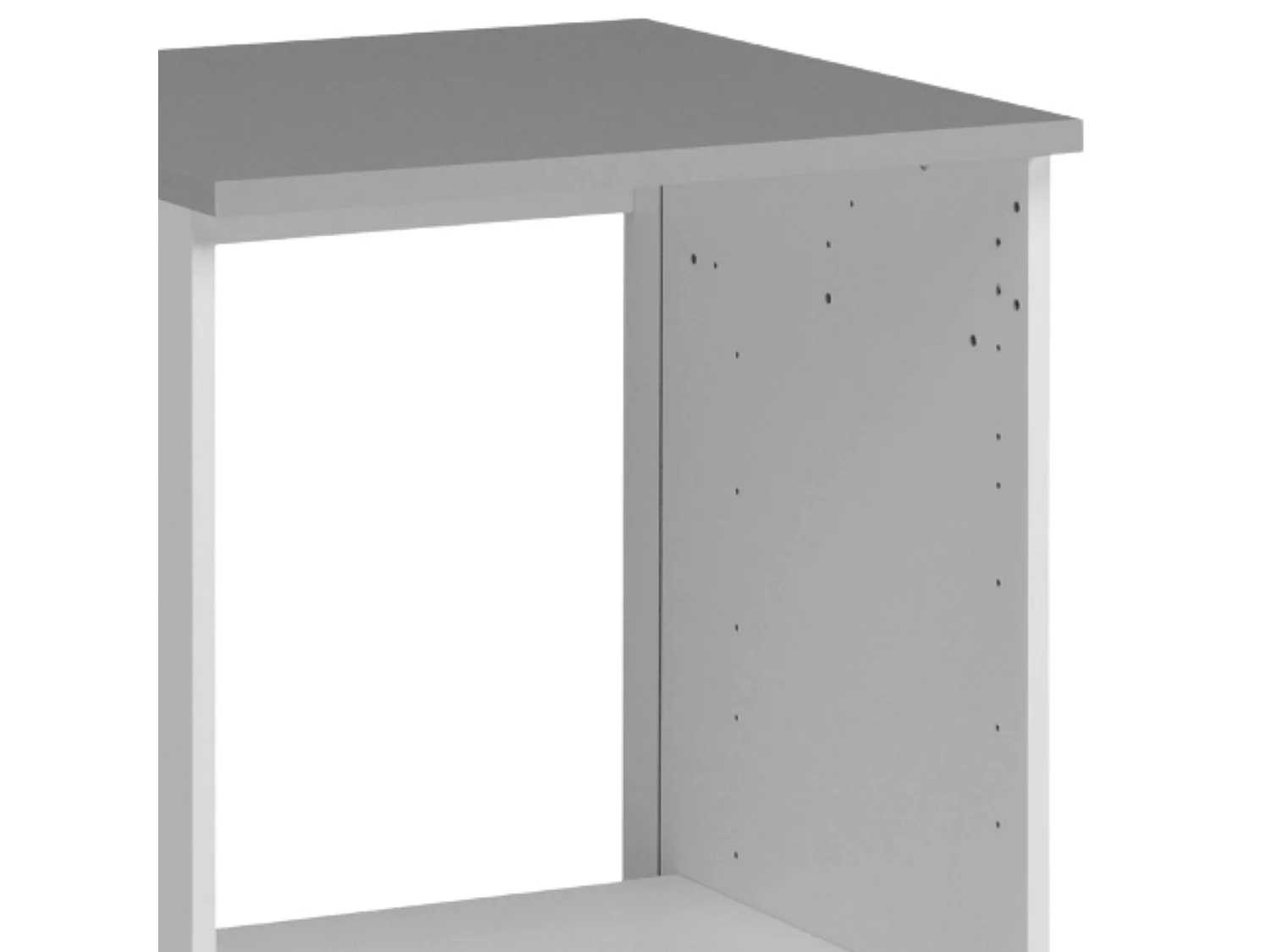 Module four inférieur 60 cm EKO cuisine modulaire blanc mat moderne