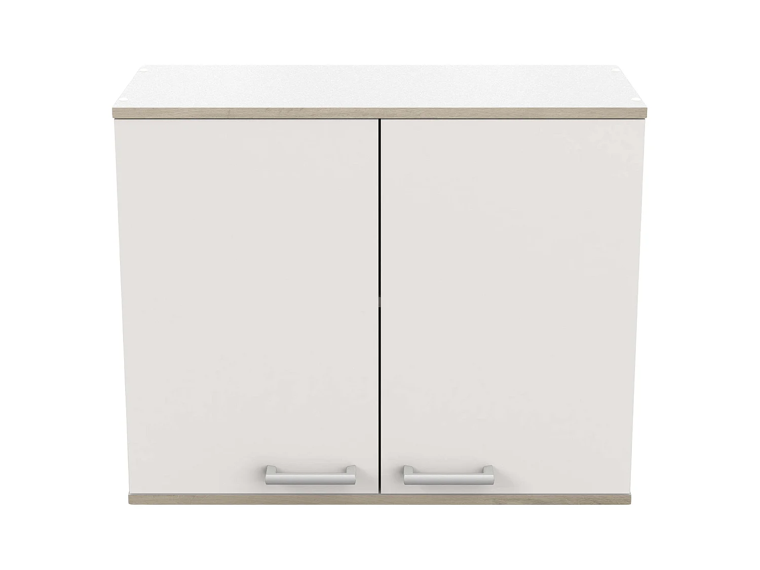 Module de plan de travail de cuisine, blanc mat, 78 x 63 x 33 cm, design moderne