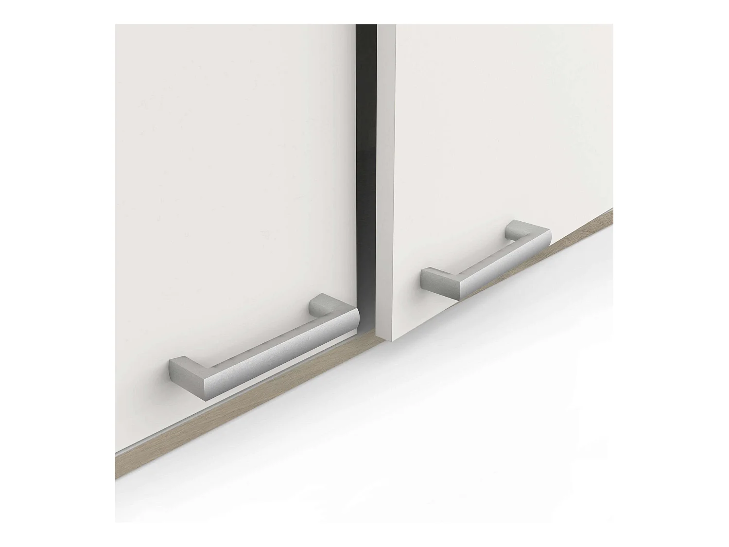 Module de plan de travail de cuisine, blanc mat, 78 x 63 x 33 cm, design moderne