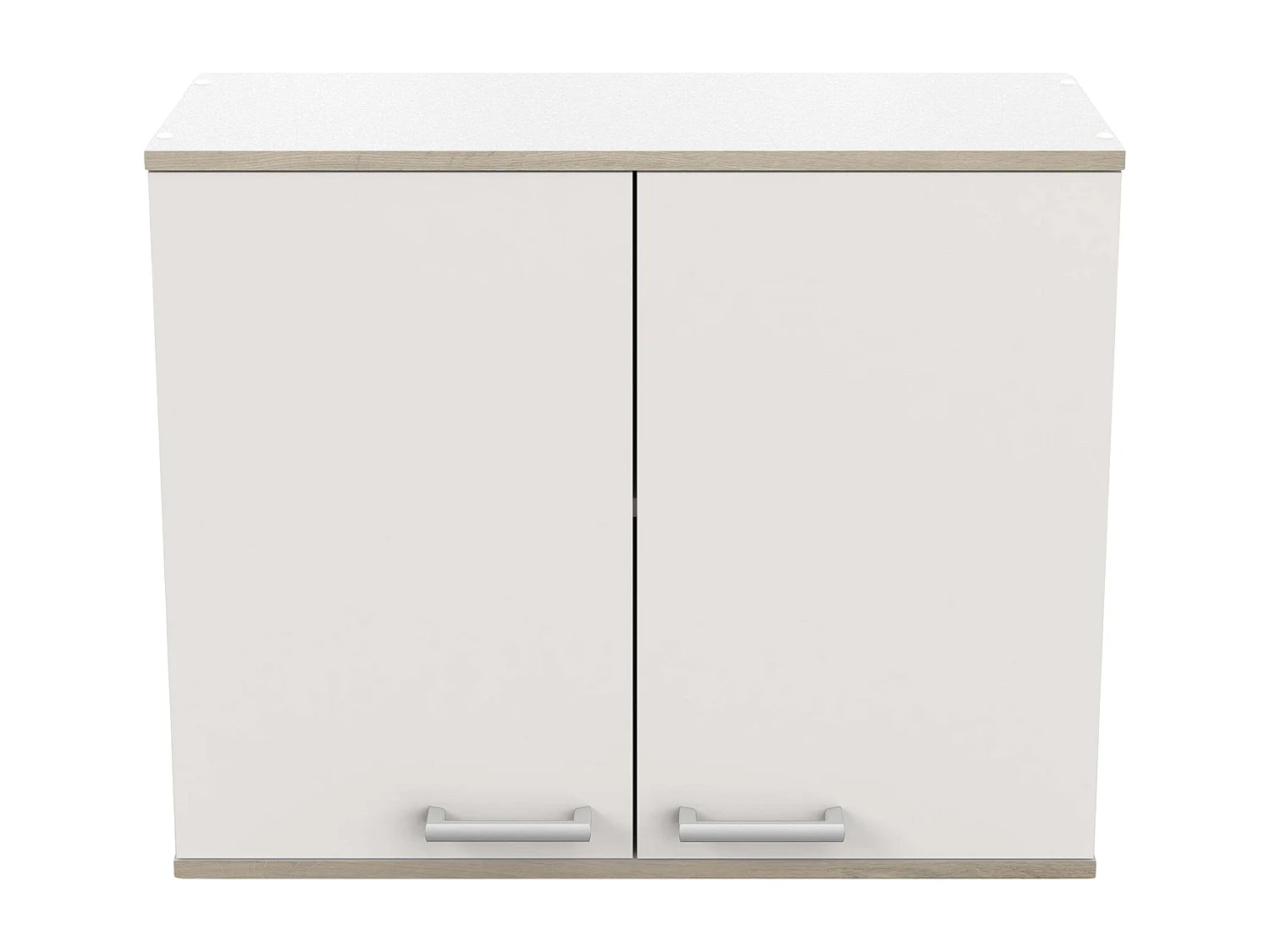 Module de plan de travail de cuisine, blanc mat, 78 x 63 x 33 cm, design moderne