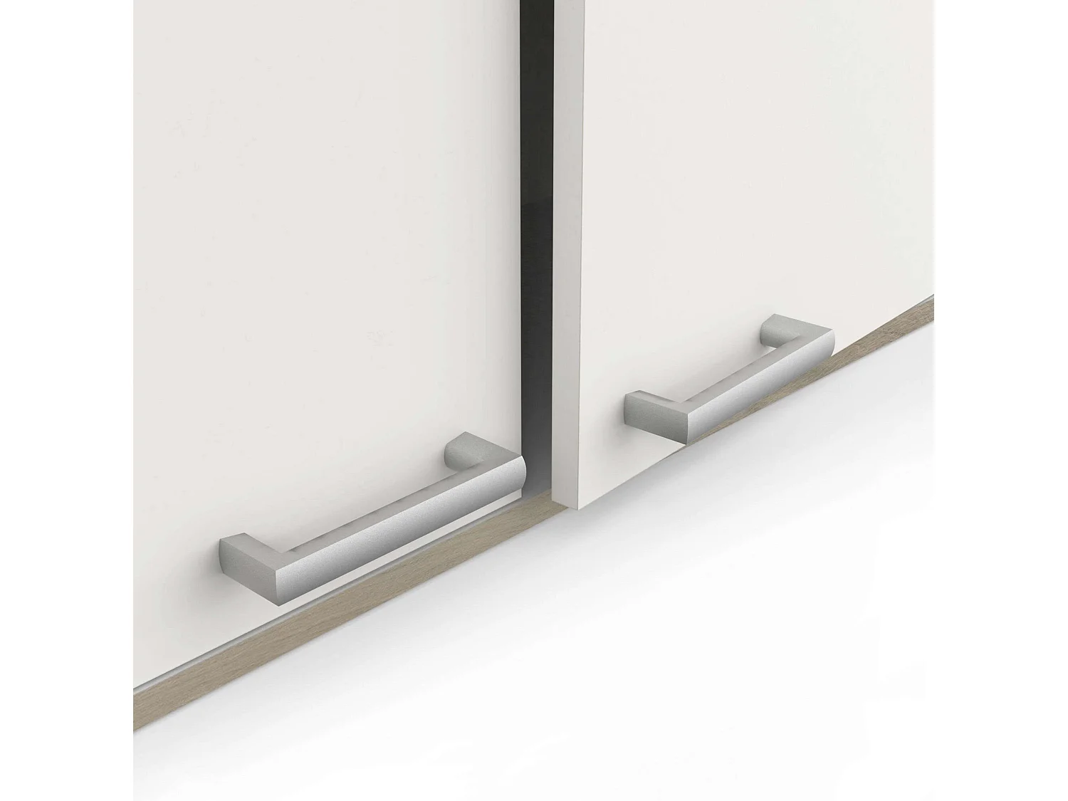 Module de plan de travail de cuisine, blanc mat, 78 x 63 x 33 cm, design moderne