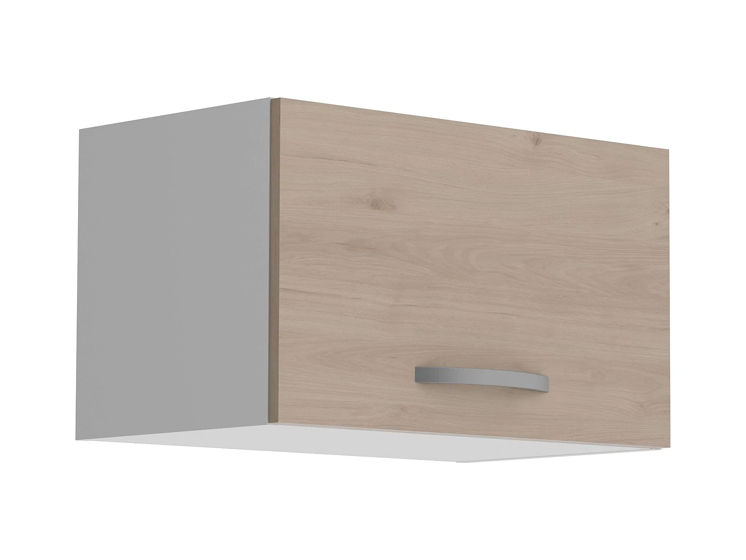 Meuble de cuisine Eko 1 porte, chêne Jackson/blanc, 60 x 36 cm