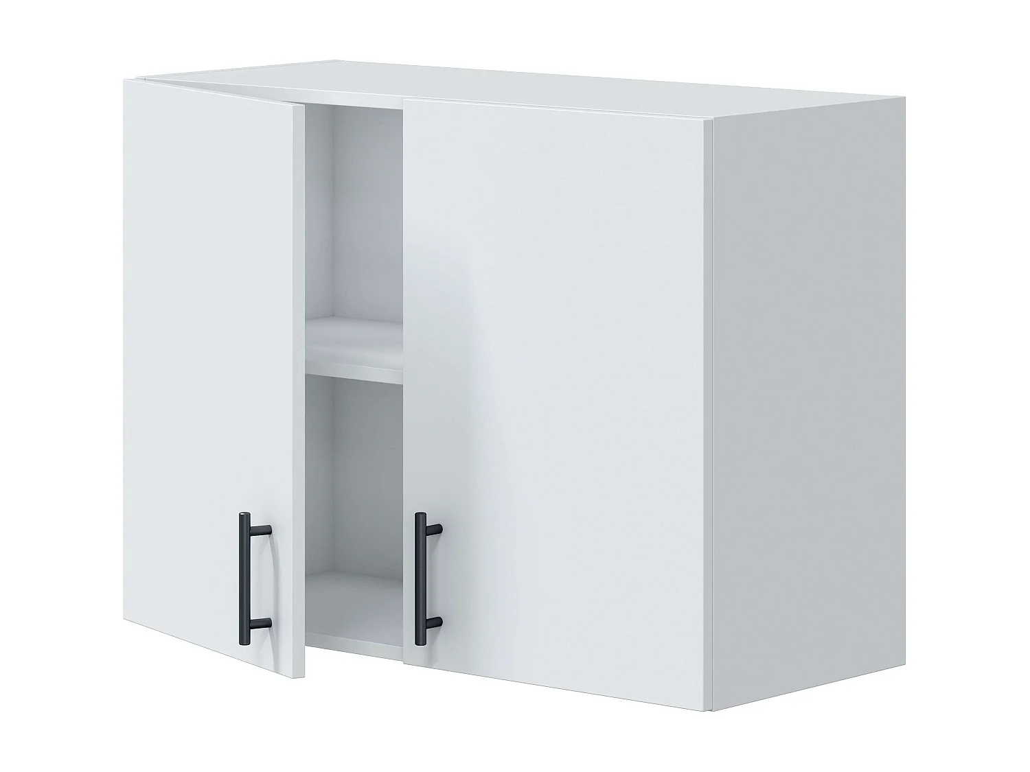 Módulo Cocina Suspendido Kira Blanco Brillo 2 Puertas 80x59x34 cm
