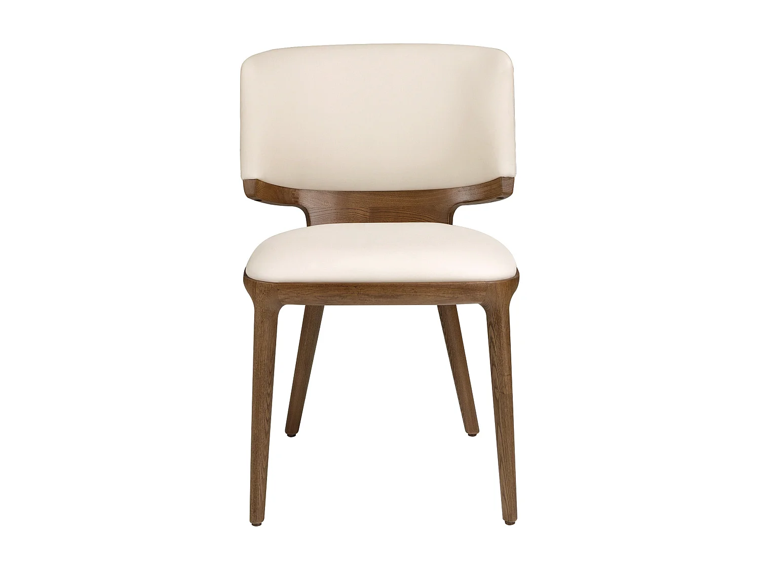 Chaise en similicuir crème 4206 ANGEL CERDA