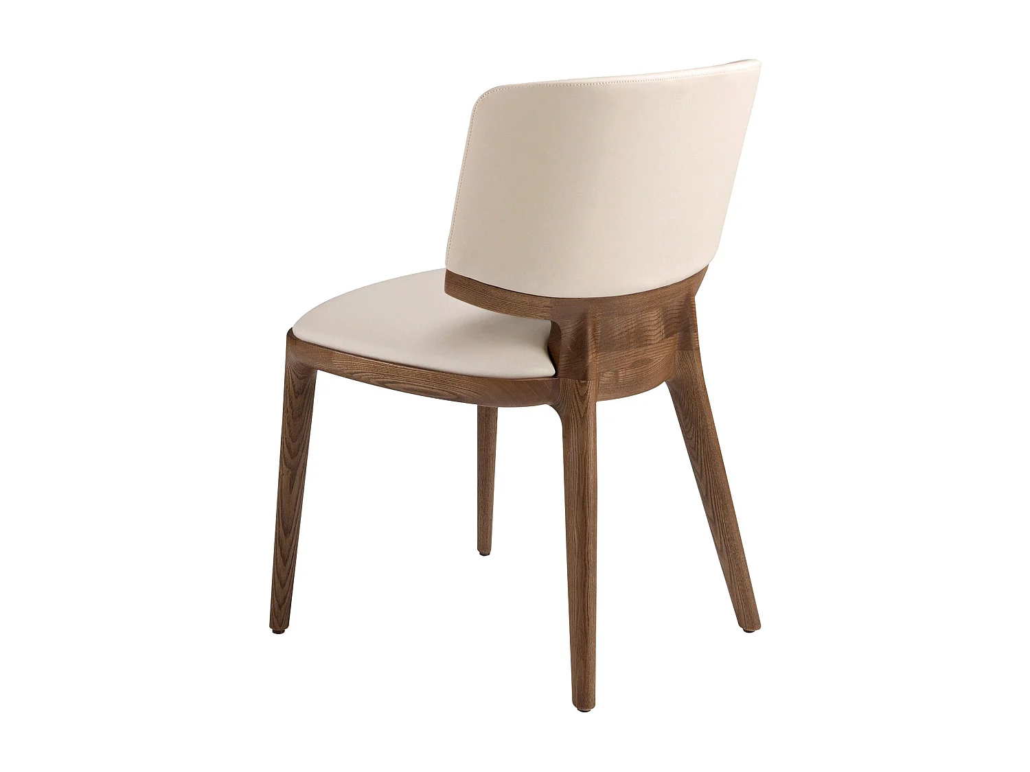 Chaise en similicuir crème 4206 ANGEL CERDA