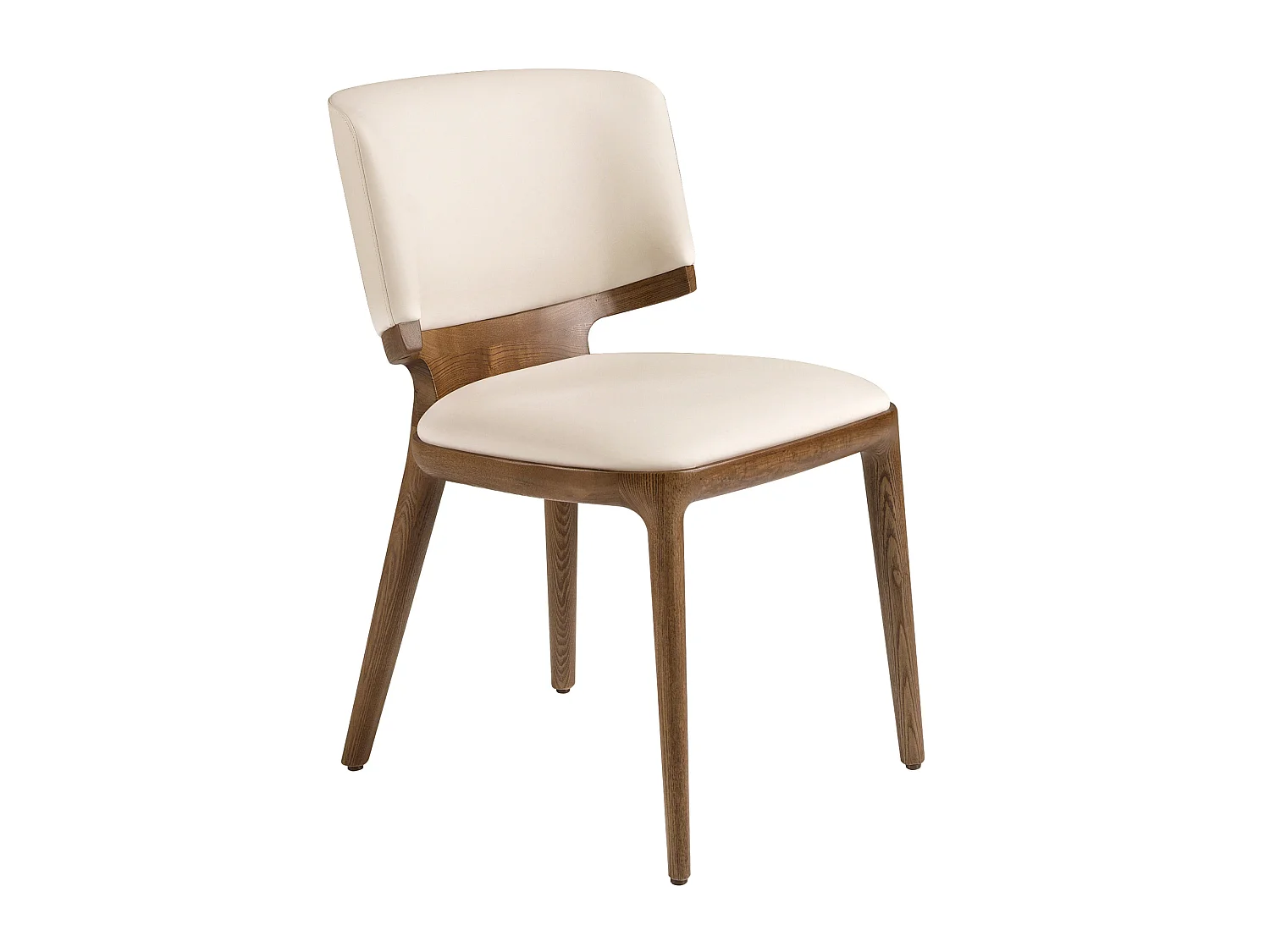 Chaise en similicuir crème 4206 ANGEL CERDA