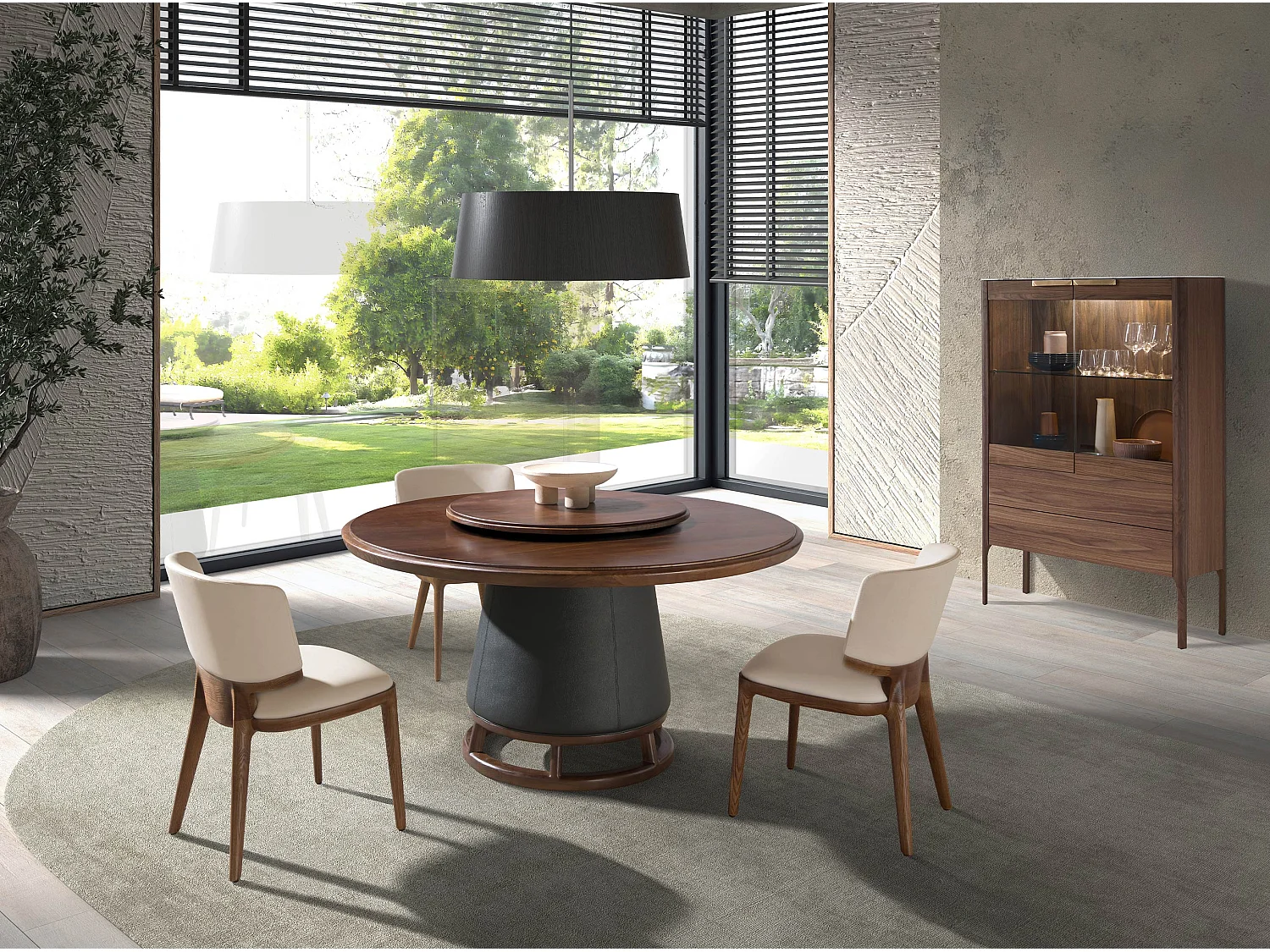 Chaise en similicuir crème 4206 ANGEL CERDA