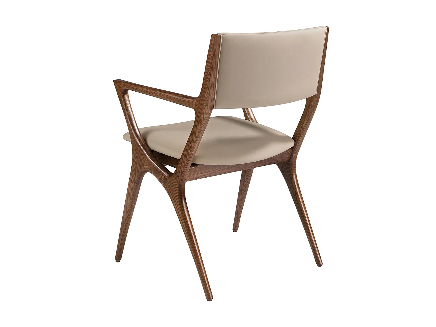 Chaise en similicuir vison 4199 ANGEL CERDA