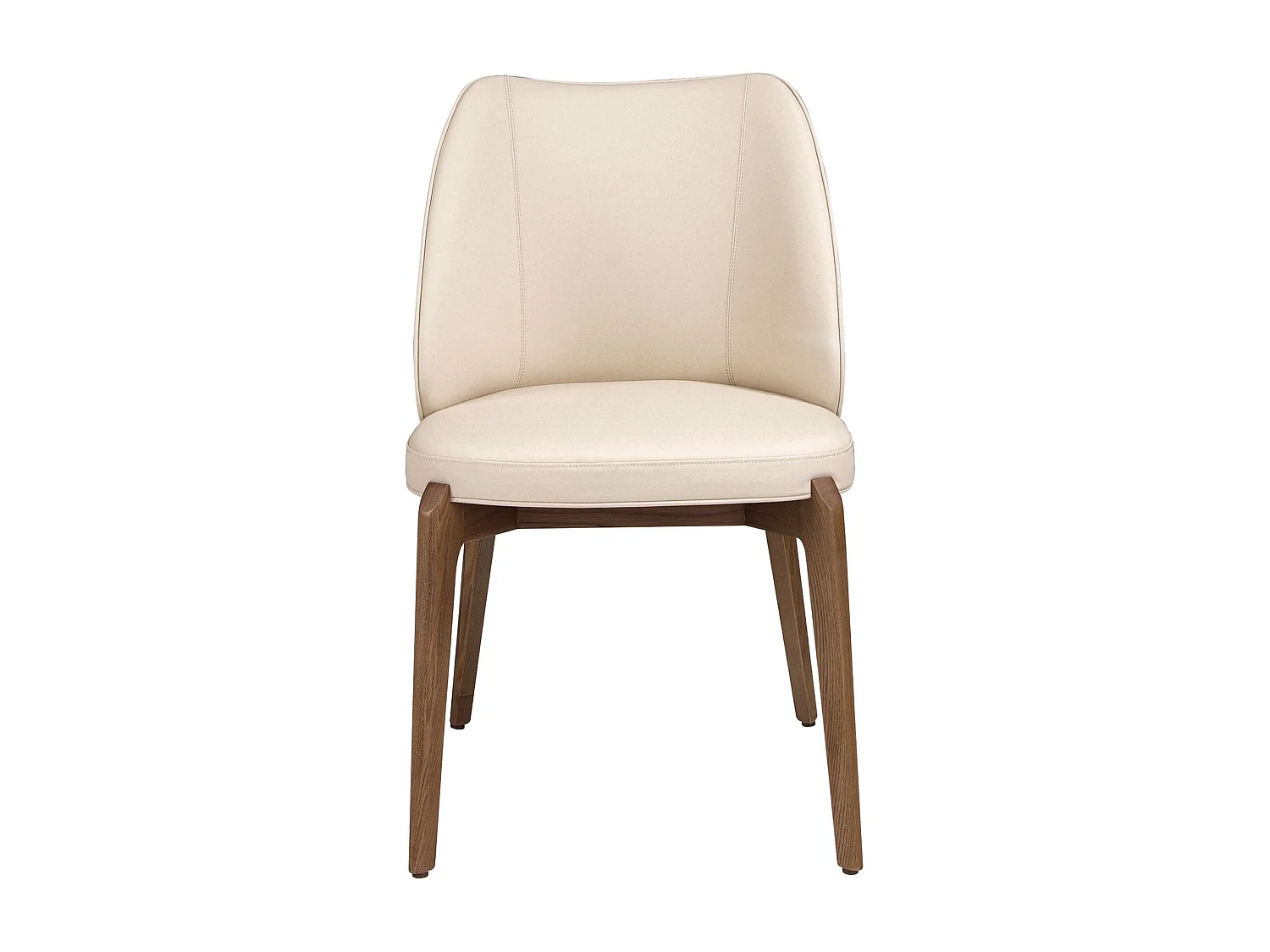 Chaise en similicuir crème 4207 ANGEL CERDA