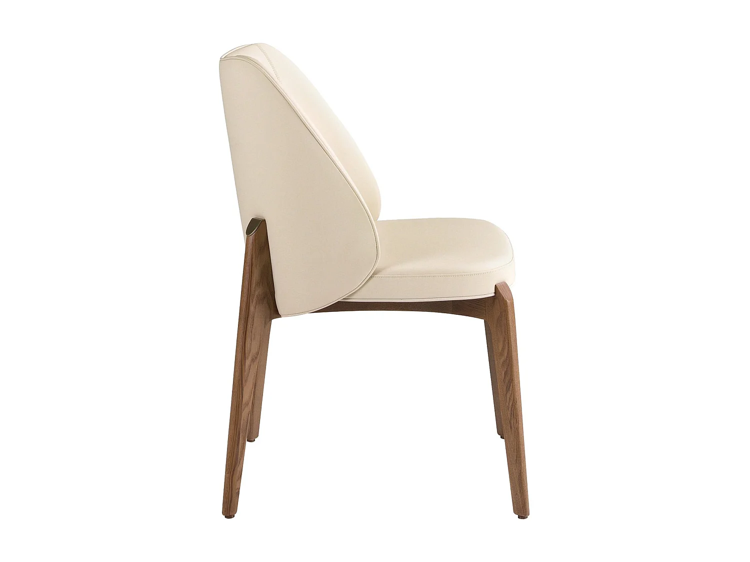 Chaise en similicuir crème 4207 ANGEL CERDA