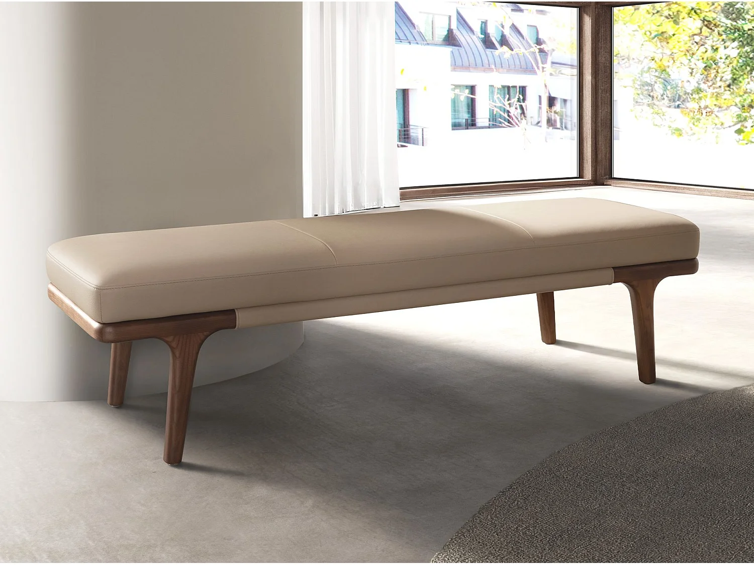 Nerz-Kunstleder-Bank 5179 ANGEL CERDA