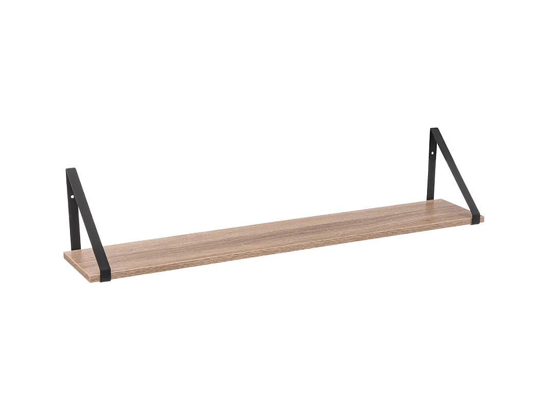 Étagère Murale Design "Aliaj" 78cm Naturel