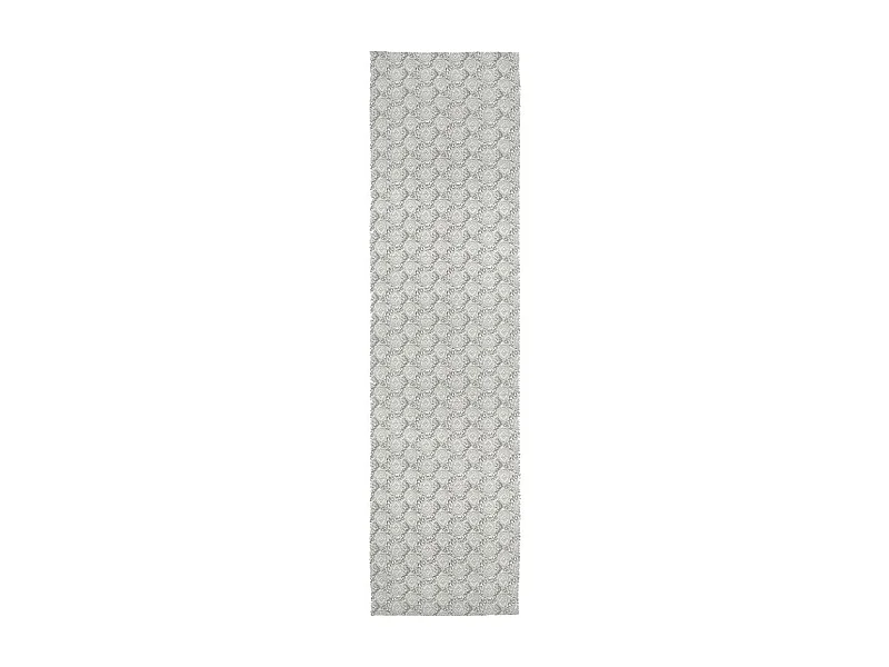 Toile de chilienne jardin motif amande vert clair - LUDIVINE 4284