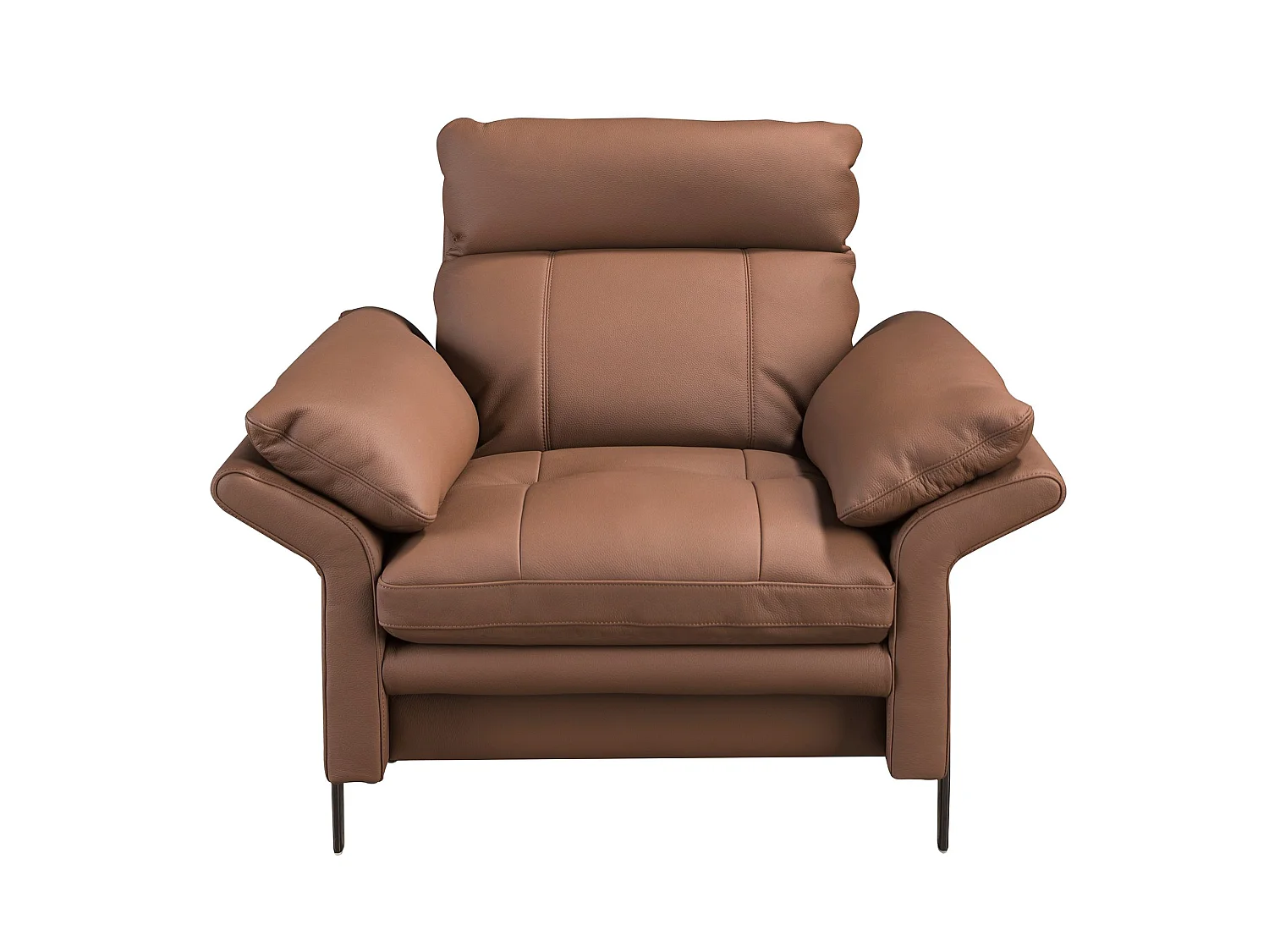 Fauteuil en cuir marron 5173 ANGEL CERDA