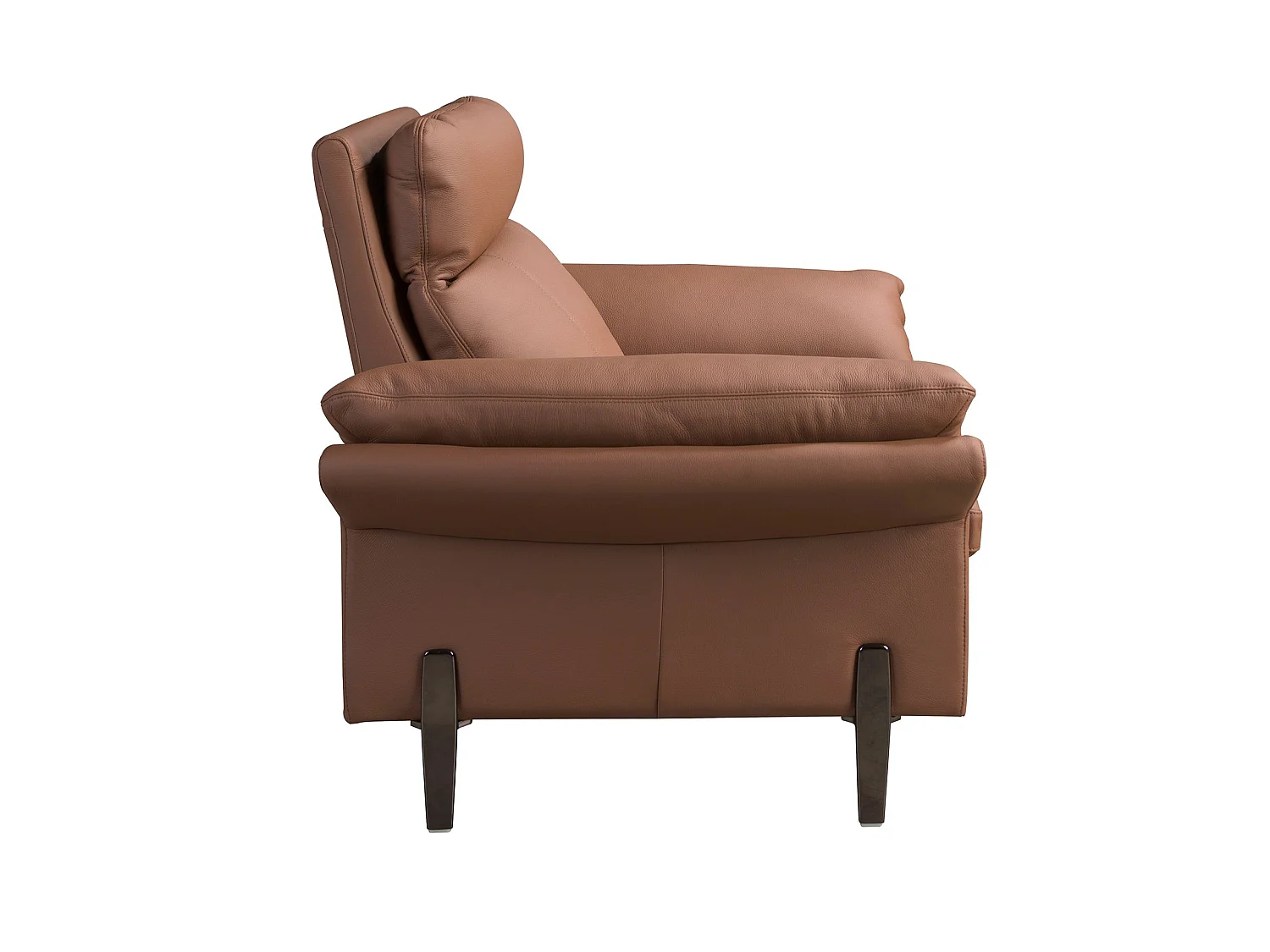 Fauteuil en cuir marron 5173 ANGEL CERDA