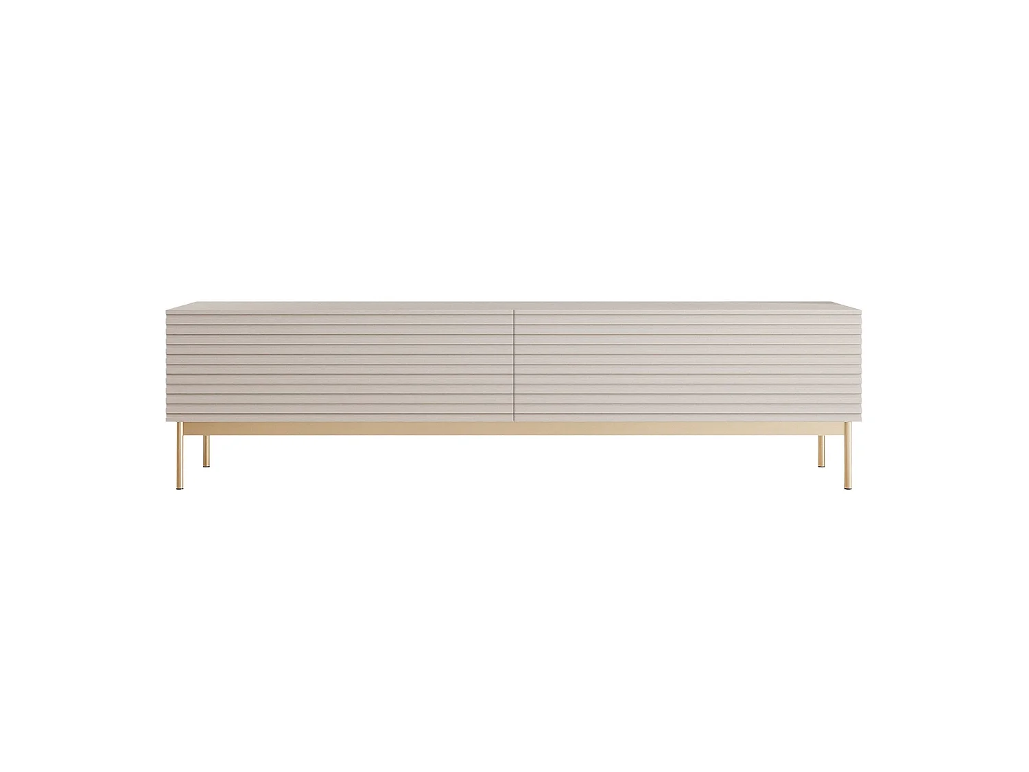 Mobile TV – 2 ante con LED – grigio cashmere – 175 cm – LINEARIS