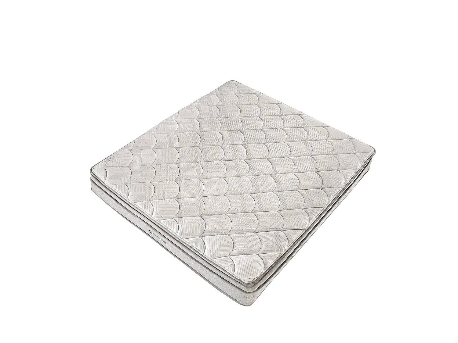 Leicht bläulich-graues Stoffbett 7211 ANGEL CERDA
