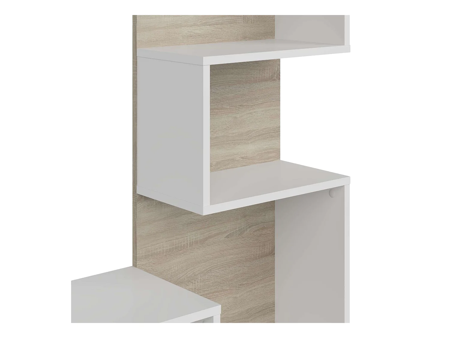 Module TV Snake Salon Salle à manger Style nordique Chêne Sonoma 160x130x29 cm