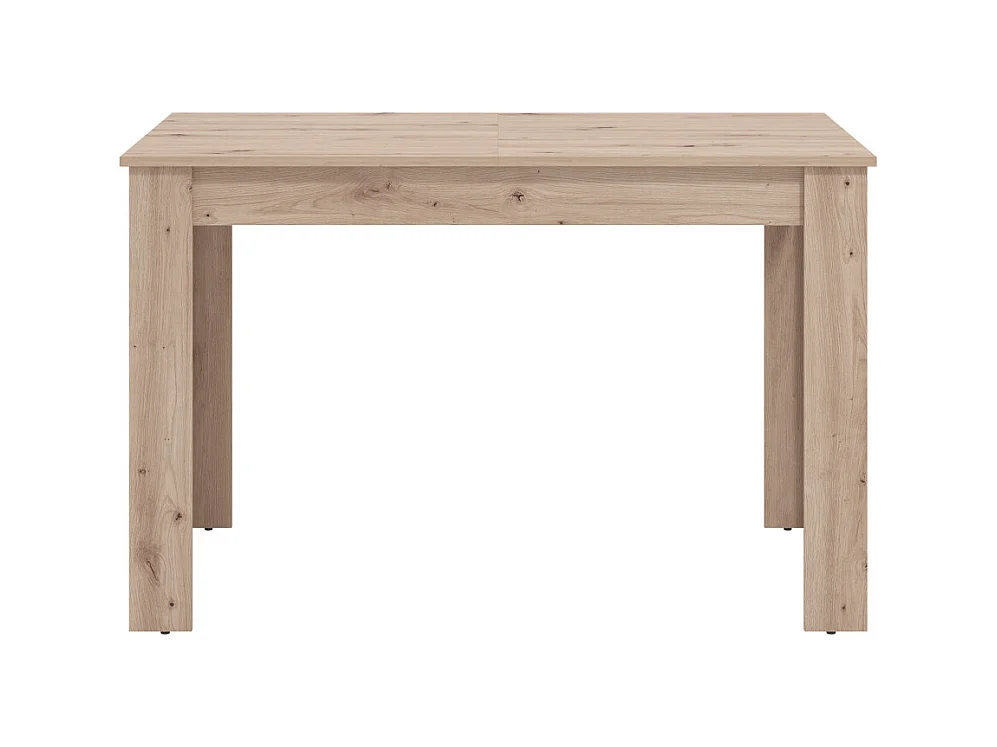 Mesa de comedor extensible de 75x80x140-180 cm con patas en forma de L color cambrian Uki