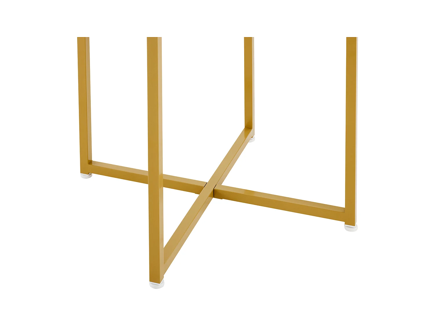 Ensemble table a manger 80x80x75 cm + 4 chaises en velours gris - pieds en métal doré