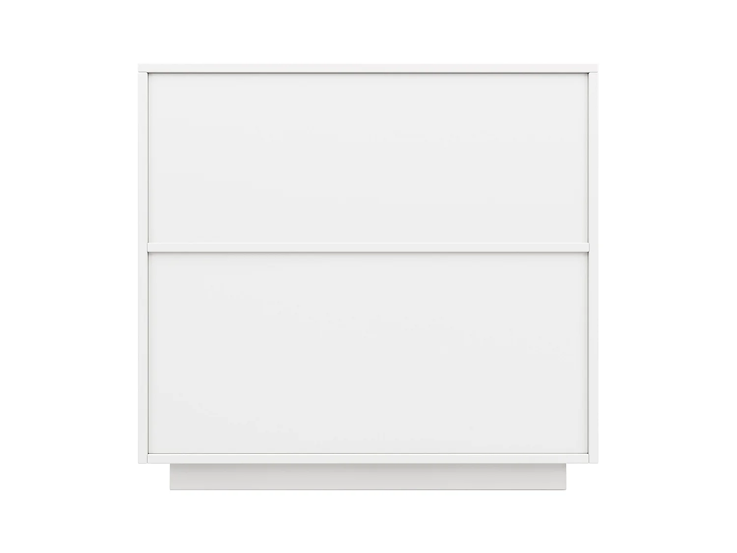 Buffet salle à manger 2 portes en verre 1 tiroir - meuble de rangement en bois - blanc (100x40x90.5 cm)