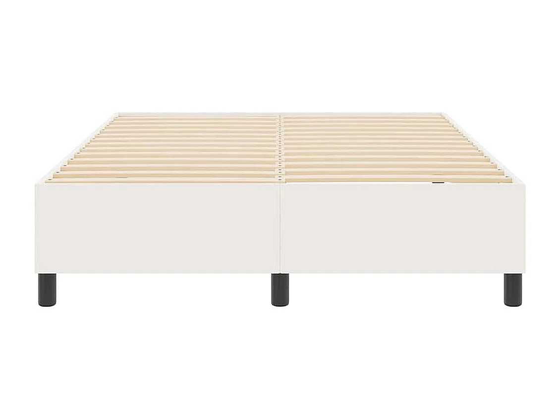 Lit double-Lit adulte-Lit à ressorts Crème 160 x 200 cm Tissu en velours côtelé