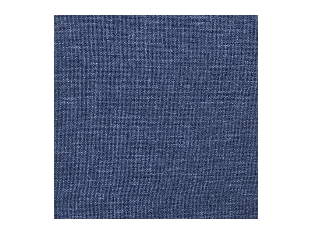 Lit simlpe-Sommier à lattes de lit avec matelas Bleu 90x200 cm Tissu