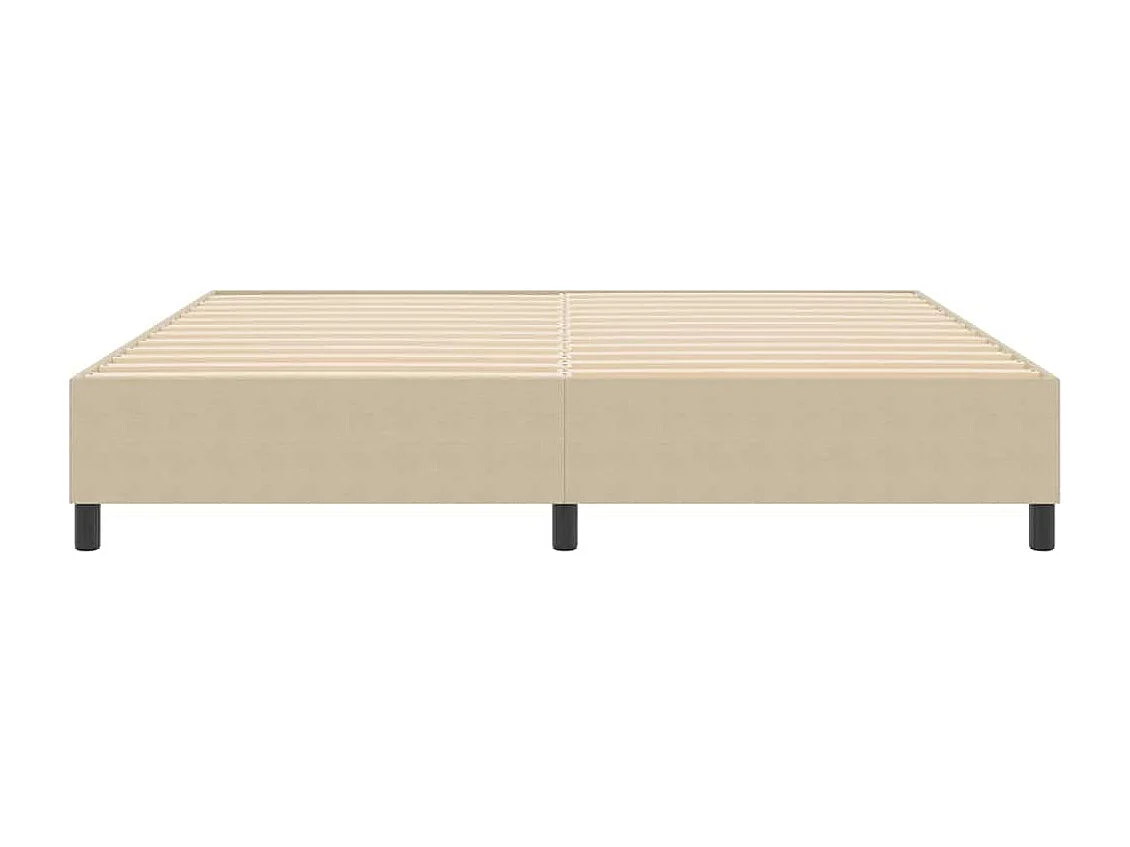 Lit double-Lit adulte-Lit à ressorts Vert gris 200 x 200 cm Tissu en velours côtelé