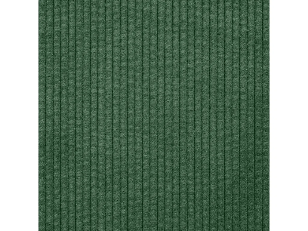 2er-Sofa mit Chaiselongue L-Form Dunkelgrün 125 cm Leinen