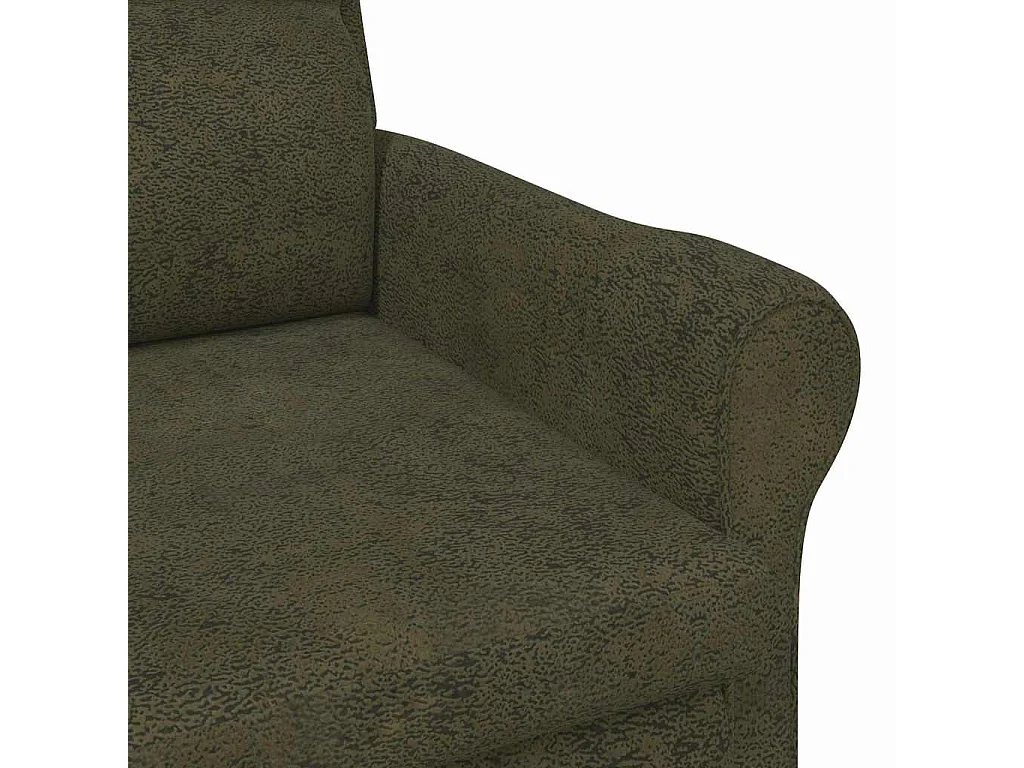 fauteuil Vert armée 76 x 94 x 102 cm Faux cuir