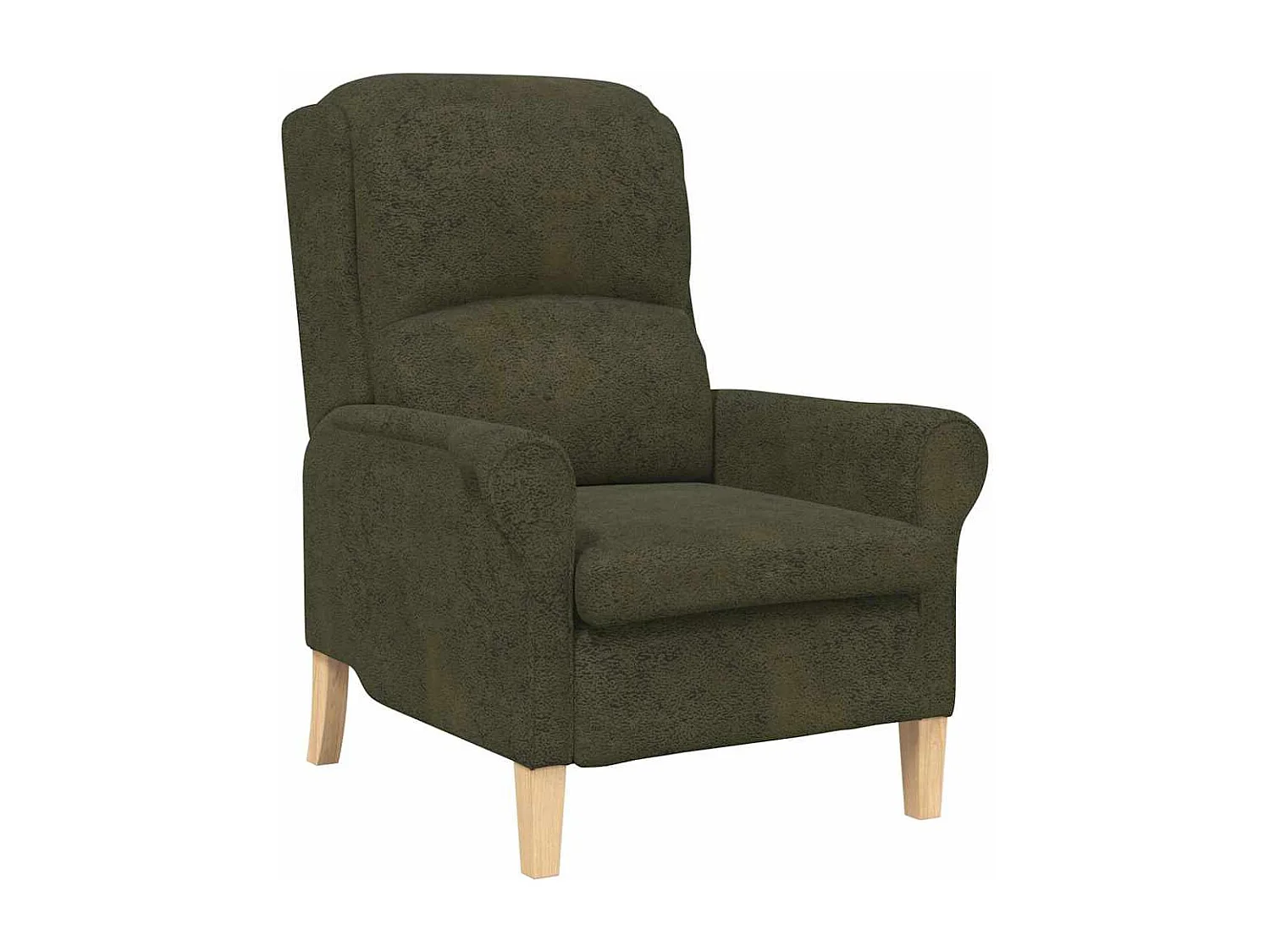 fauteuil Vert armée 76 x 94 x 102 cm Cuir synthétique