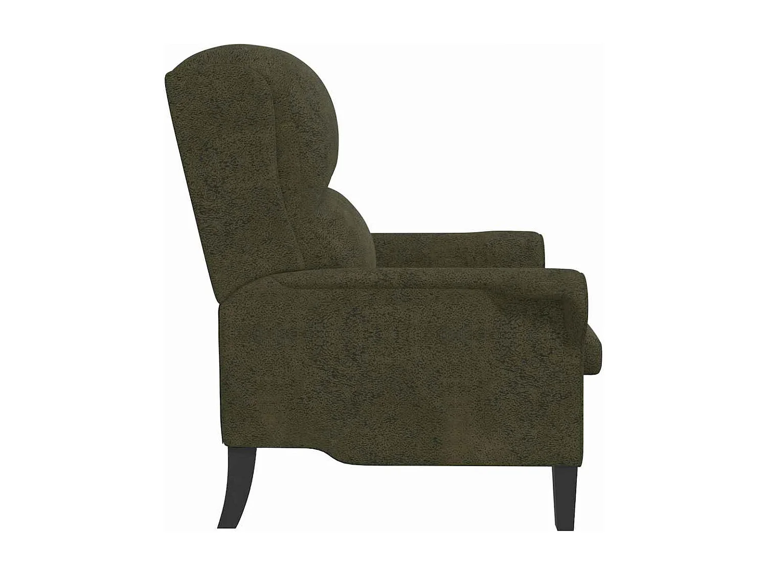 fauteuil Vert armée 76 x 94 x 102 cm Cuir synthétique