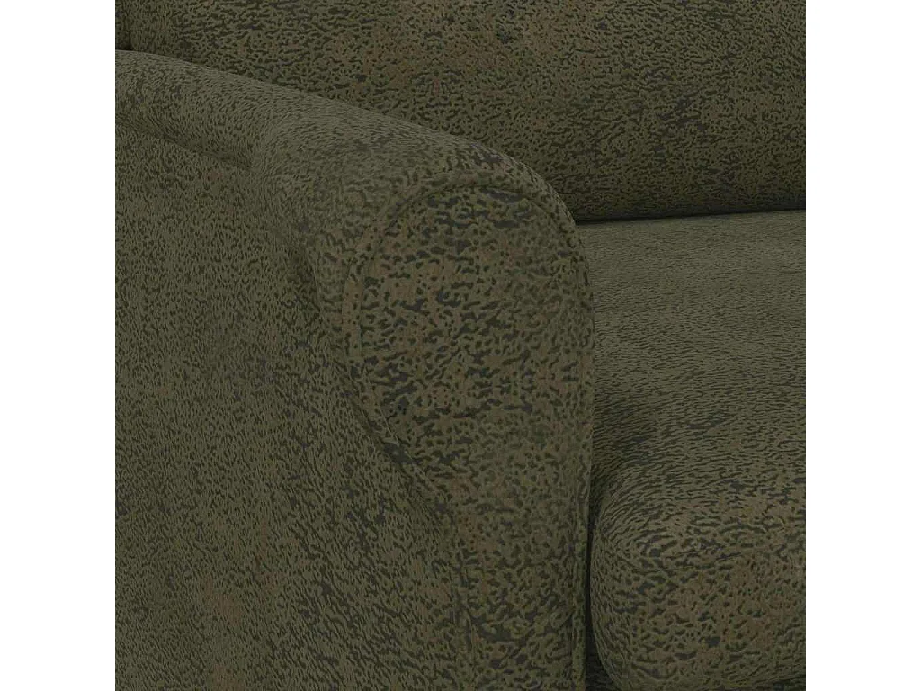 fauteuil Vert armée 76 x 94 x 102 cm Cuir synthétique