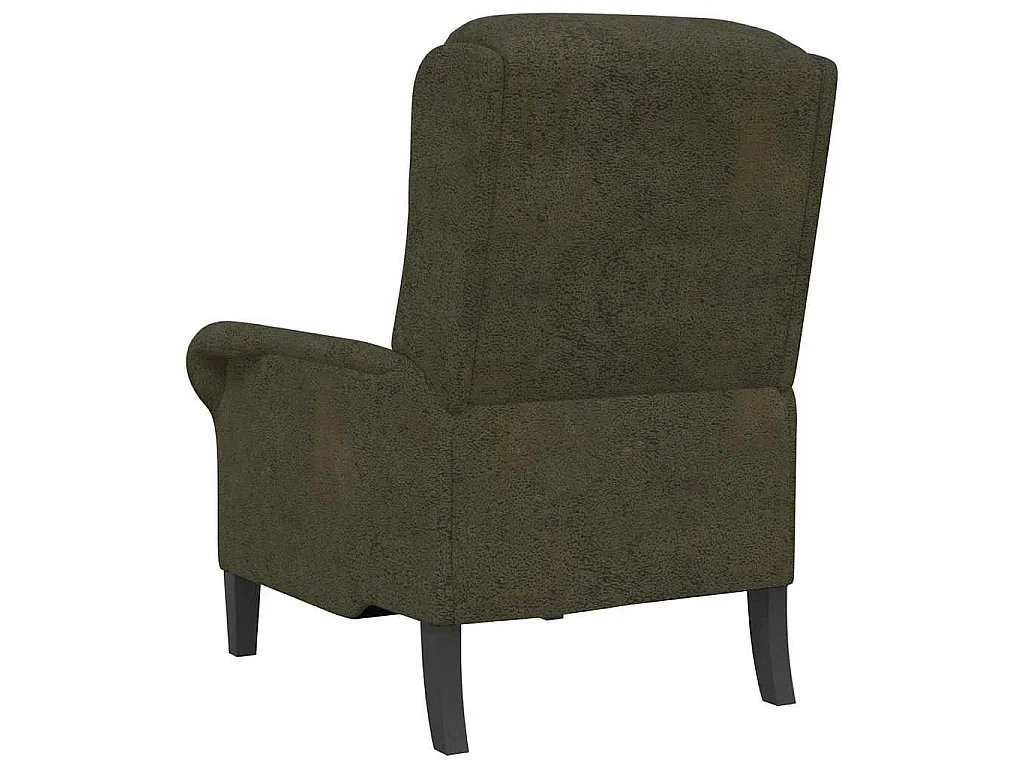 fauteuil Vert armée Simili cuir