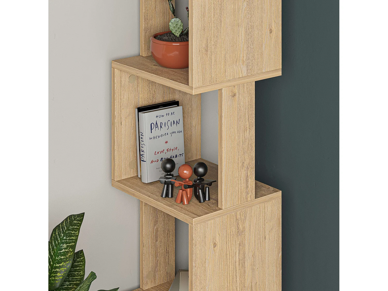 Guan Safir 5 prateleiras 35x161x30 cm