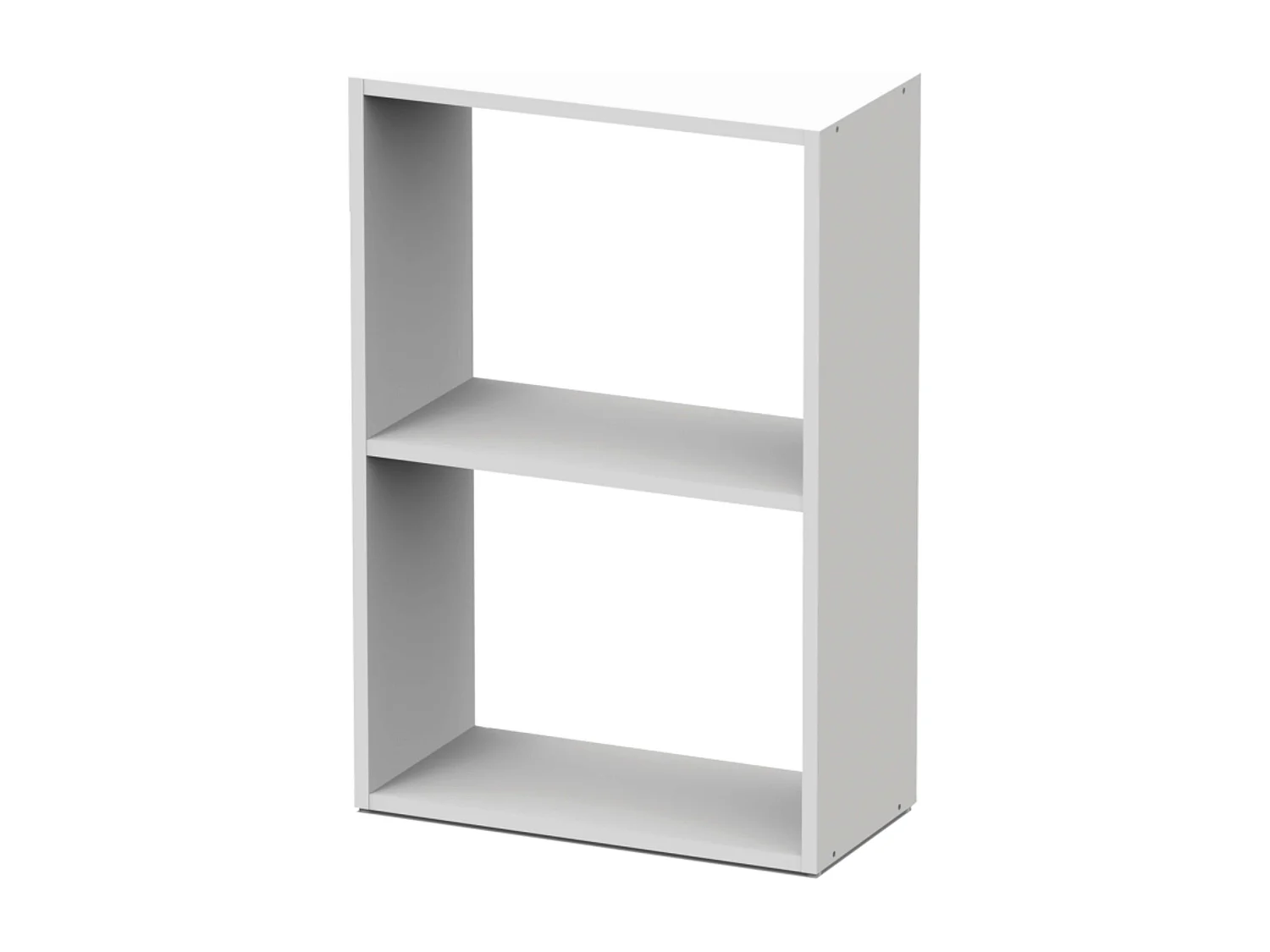 Estante Tibete Baixa Branco Fosco 75x50x24 cm Estante para Livros