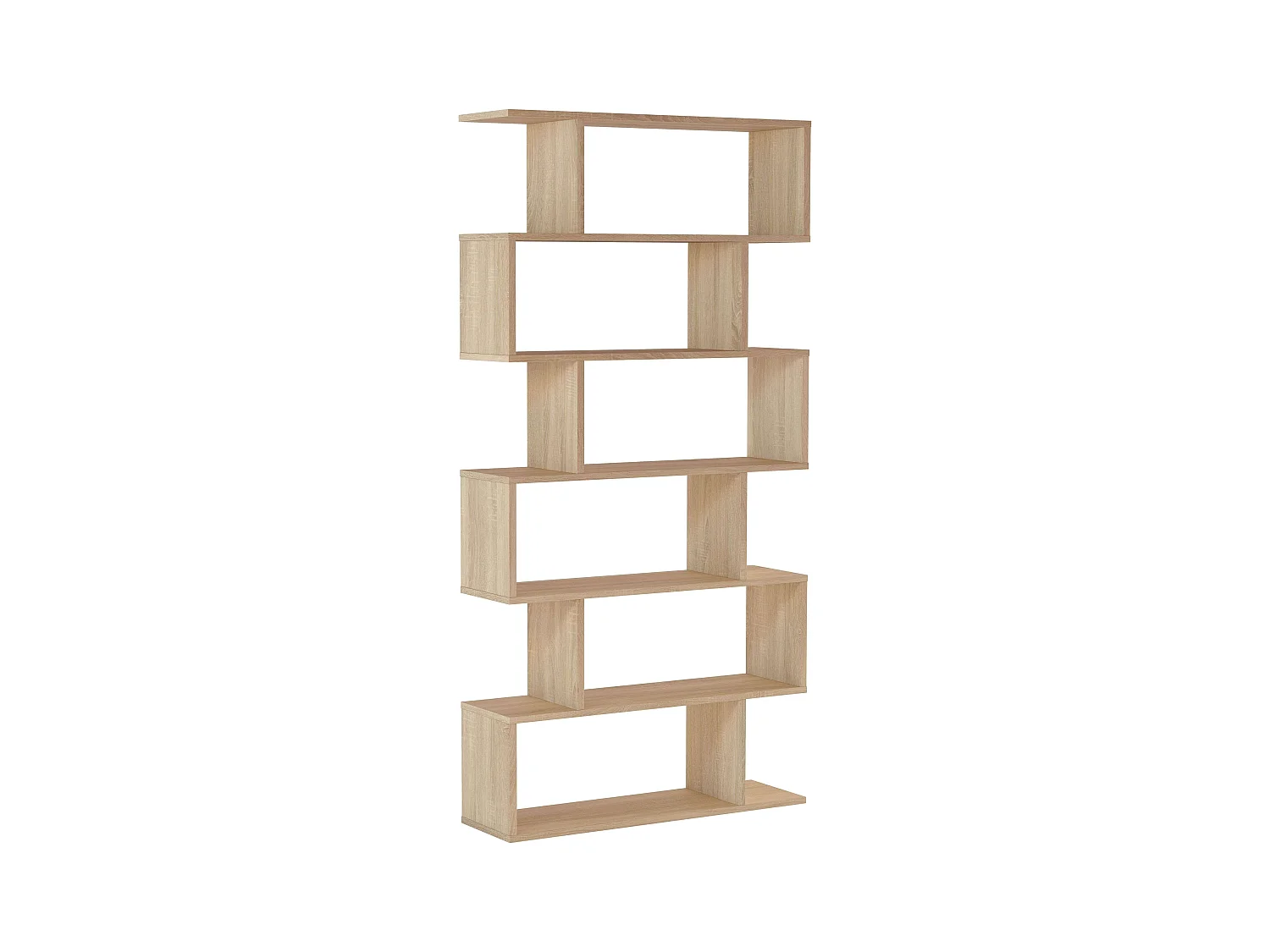 Pack 3 estanterías Athena en roble canadian