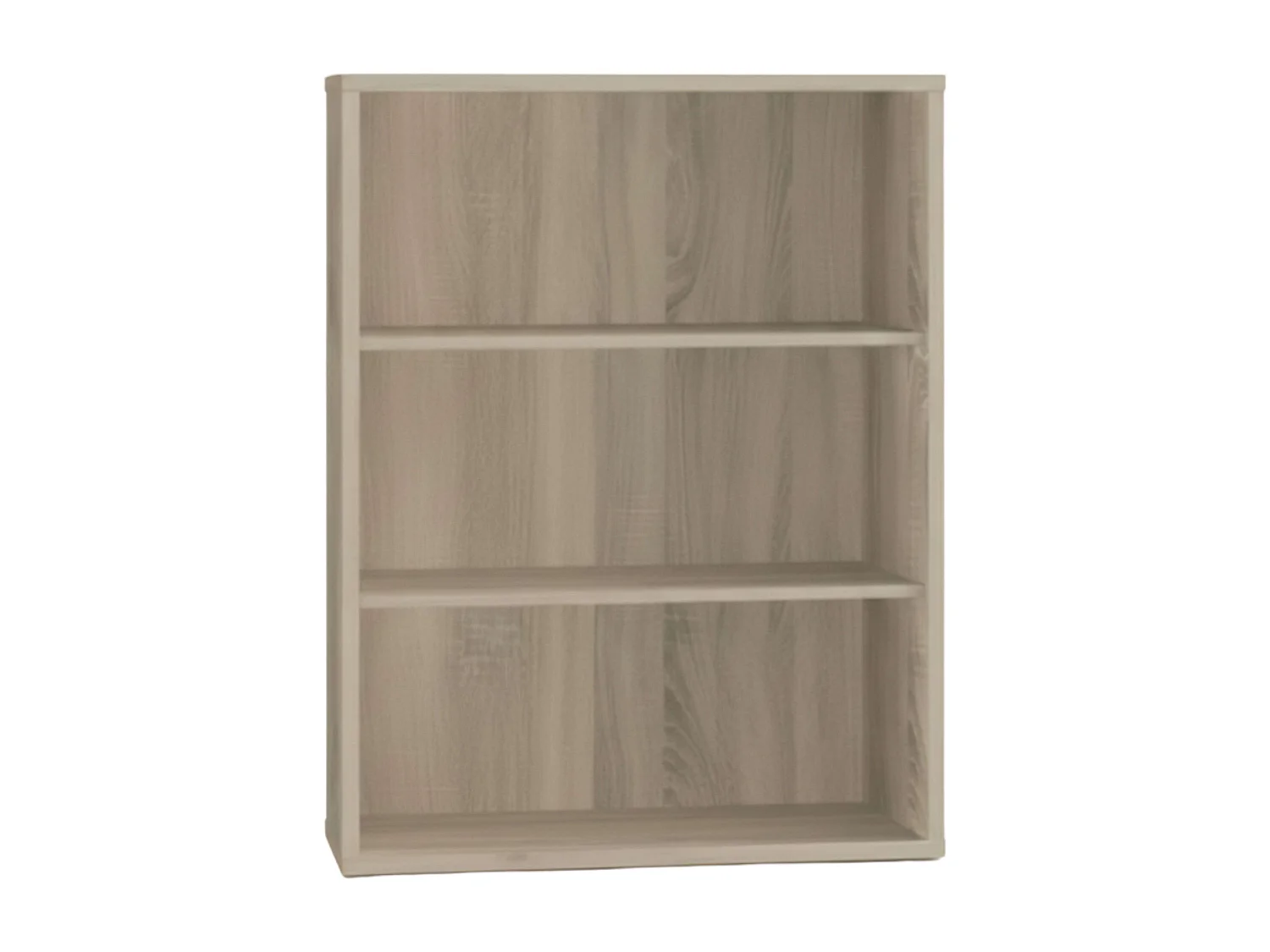 Estante baixa em carvalho cambriano escamado 100x76x33 cm