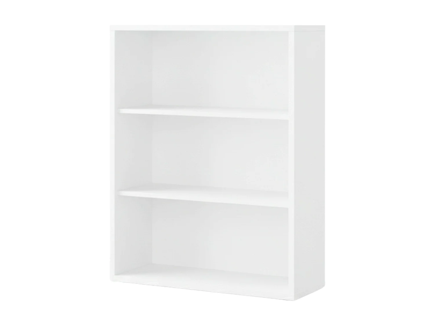 Étagère basse graduée blanche 100 x 76 x 33 cm