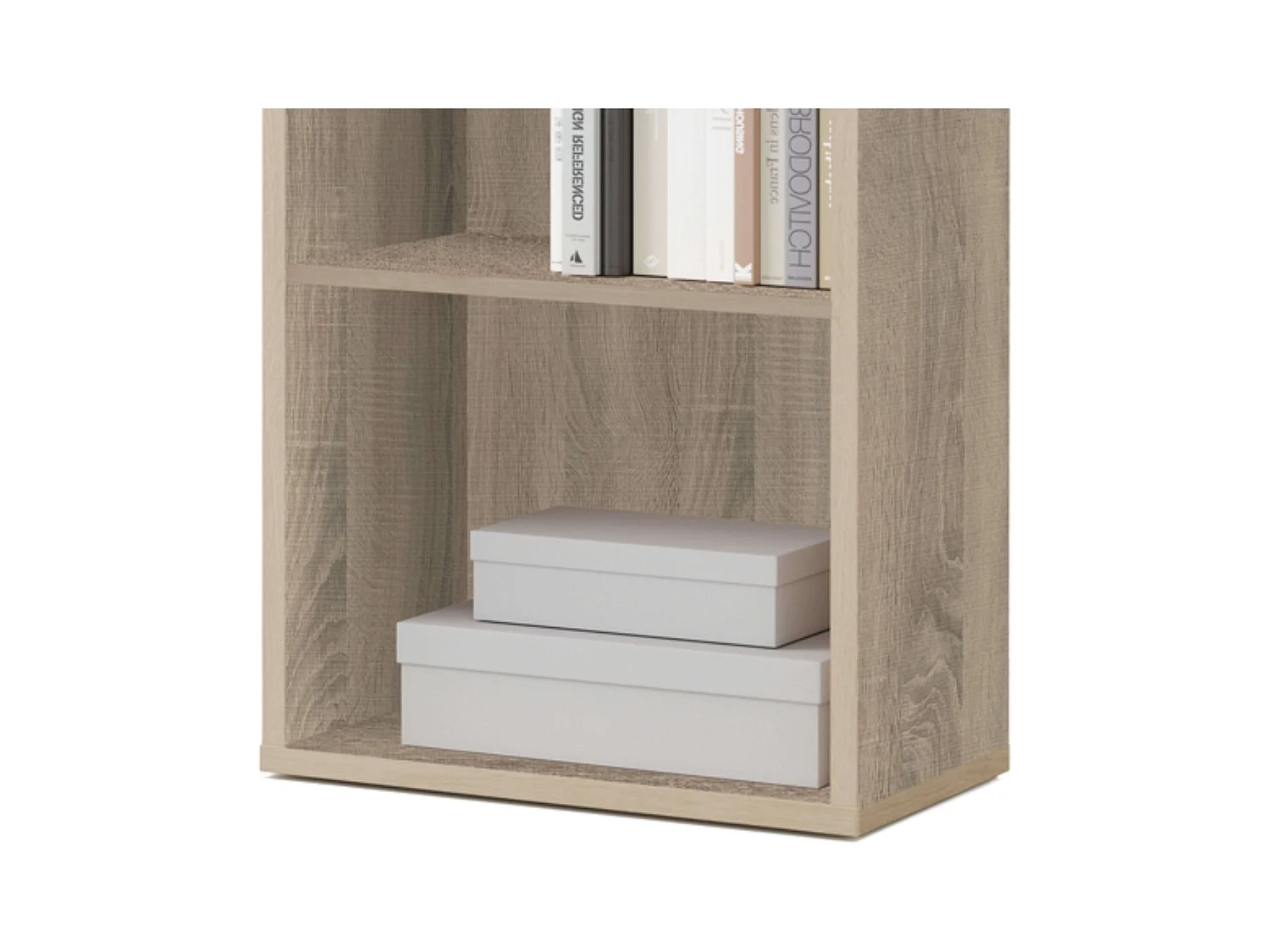 Estantería Librería Estrecha Scaled Roble Cambrian 197x52x33 cm