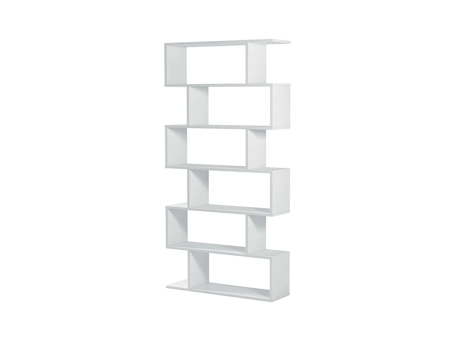 Pack 3 estanterías Athena altas en Blanco brillo