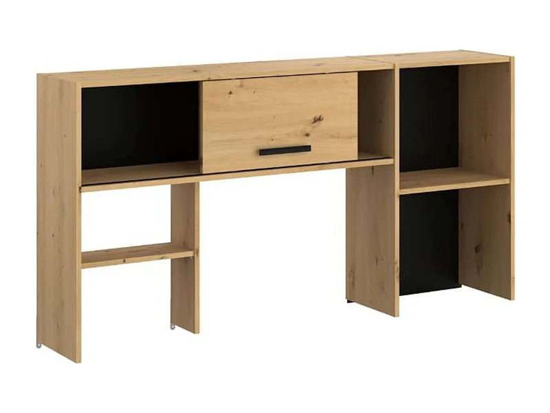 Estantería altillo Minister roble artesanal