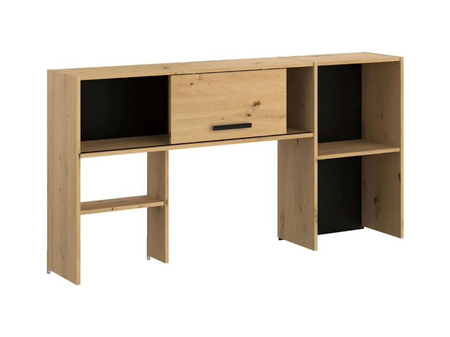 Estantería altillo Minister roble artesanal