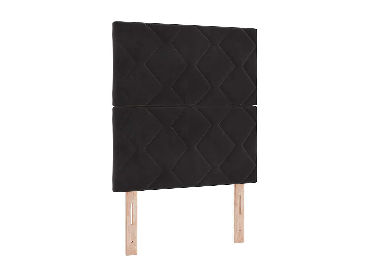 Cama individual | Cama para adultos | Cama tipo Box Spring con colchón Negro 80x200 cm tela SHL54133